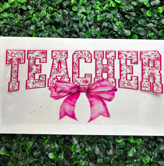 Teacher bows wrap