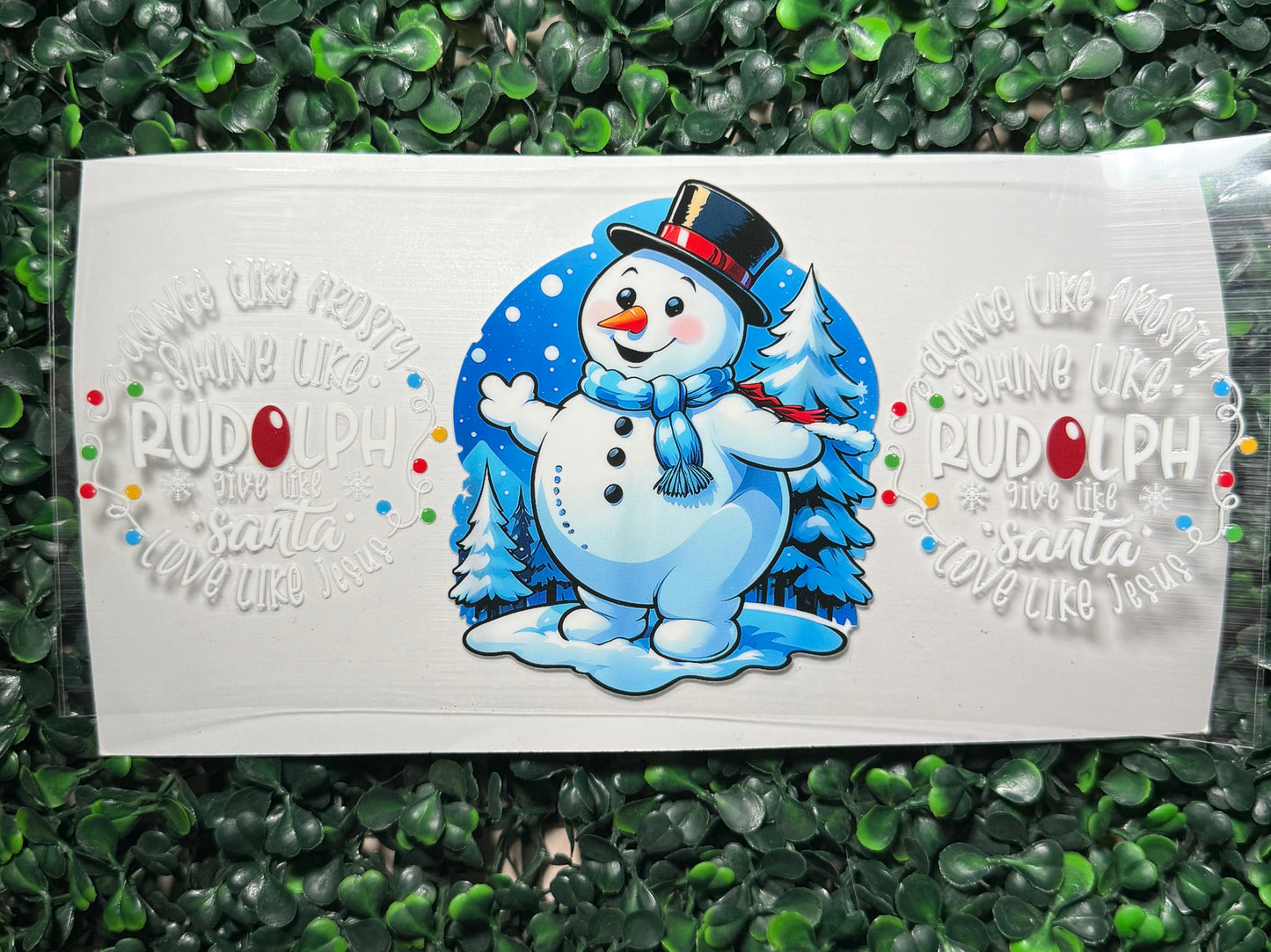 Dance like frosty shine like Rudolph. 