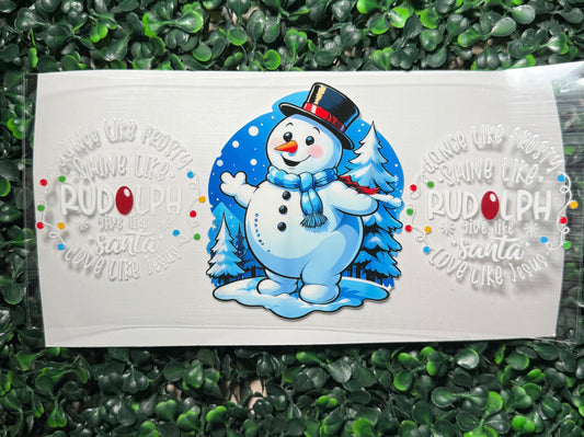 Dance like frosty shine like Rudolph. 