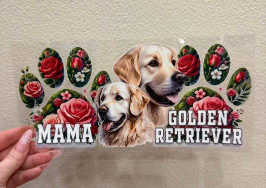 Golden retriever mama
