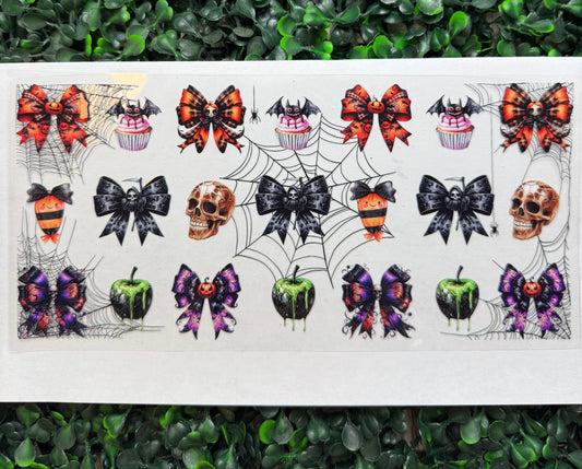 Halloween bows wrap