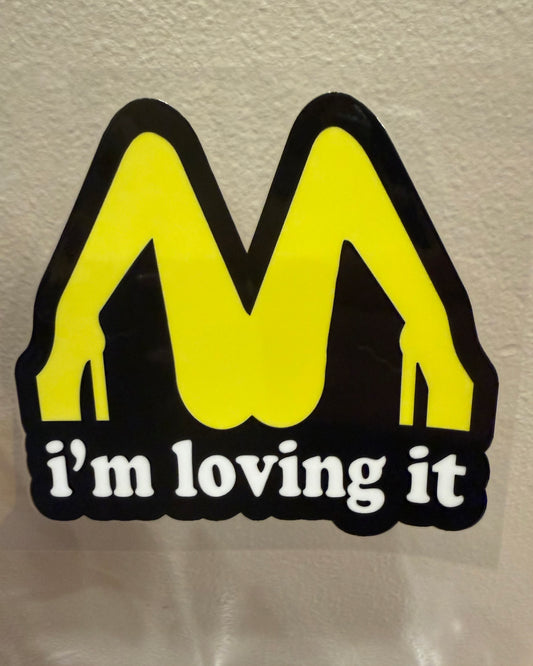I’m loving it decal