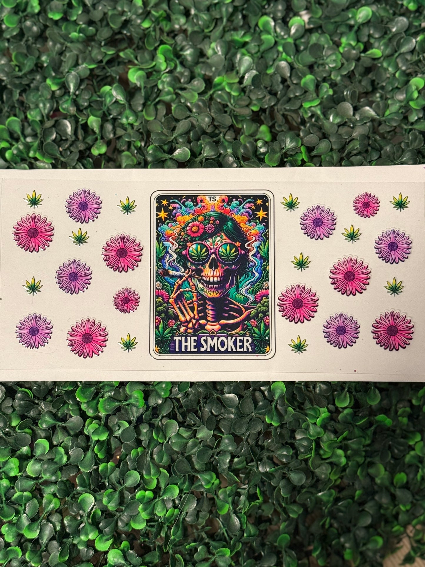 The smoker tarot wrap