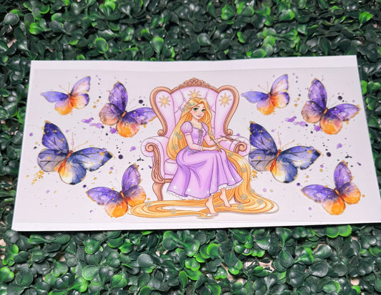 Butterflies tangled Rapunzel