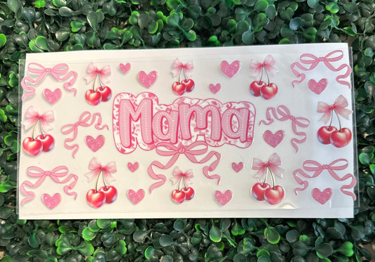 Pink mama cherries and bows