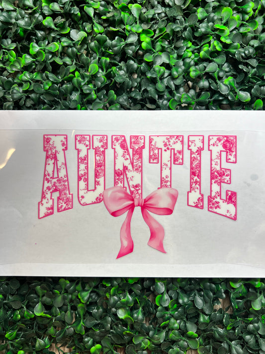 Auntie Bow Pink wrap