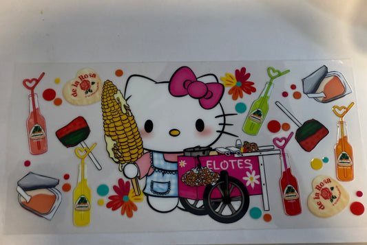 Kitty corn on the cob