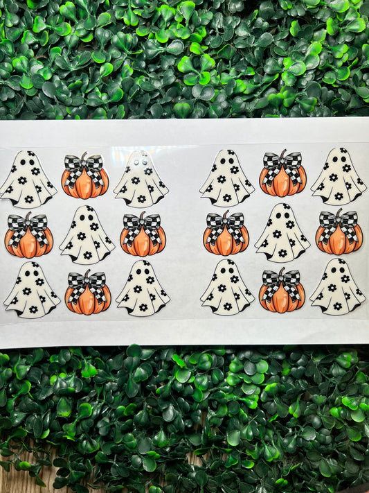 Pumpkin Ghosts Cutesy 2