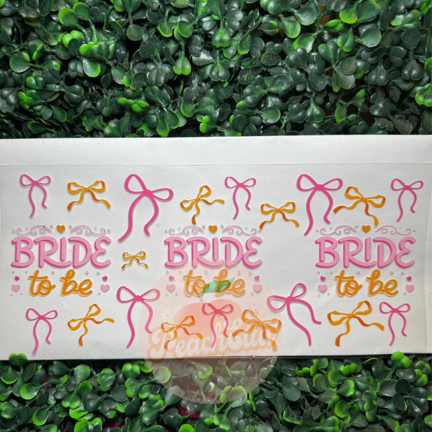 Bride To Be Decal