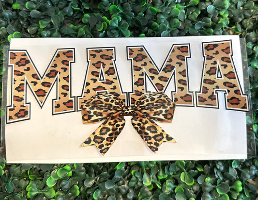 Cheetah bow mama
