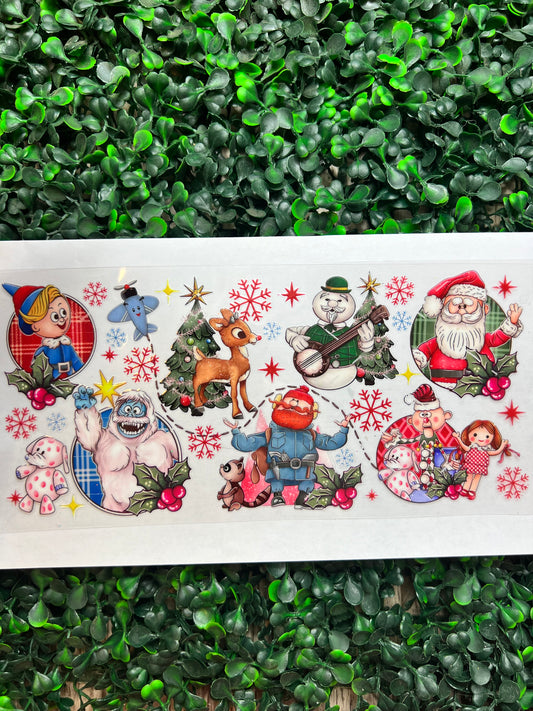 Christmas retro wrap