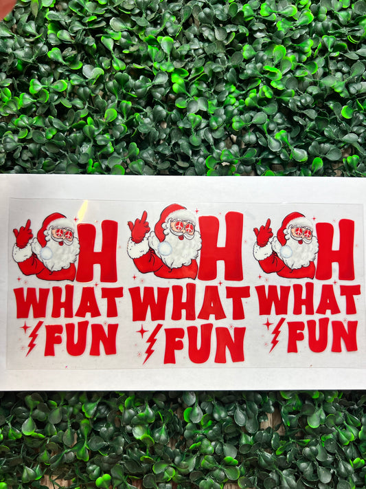 Oh what fun christmas wrap