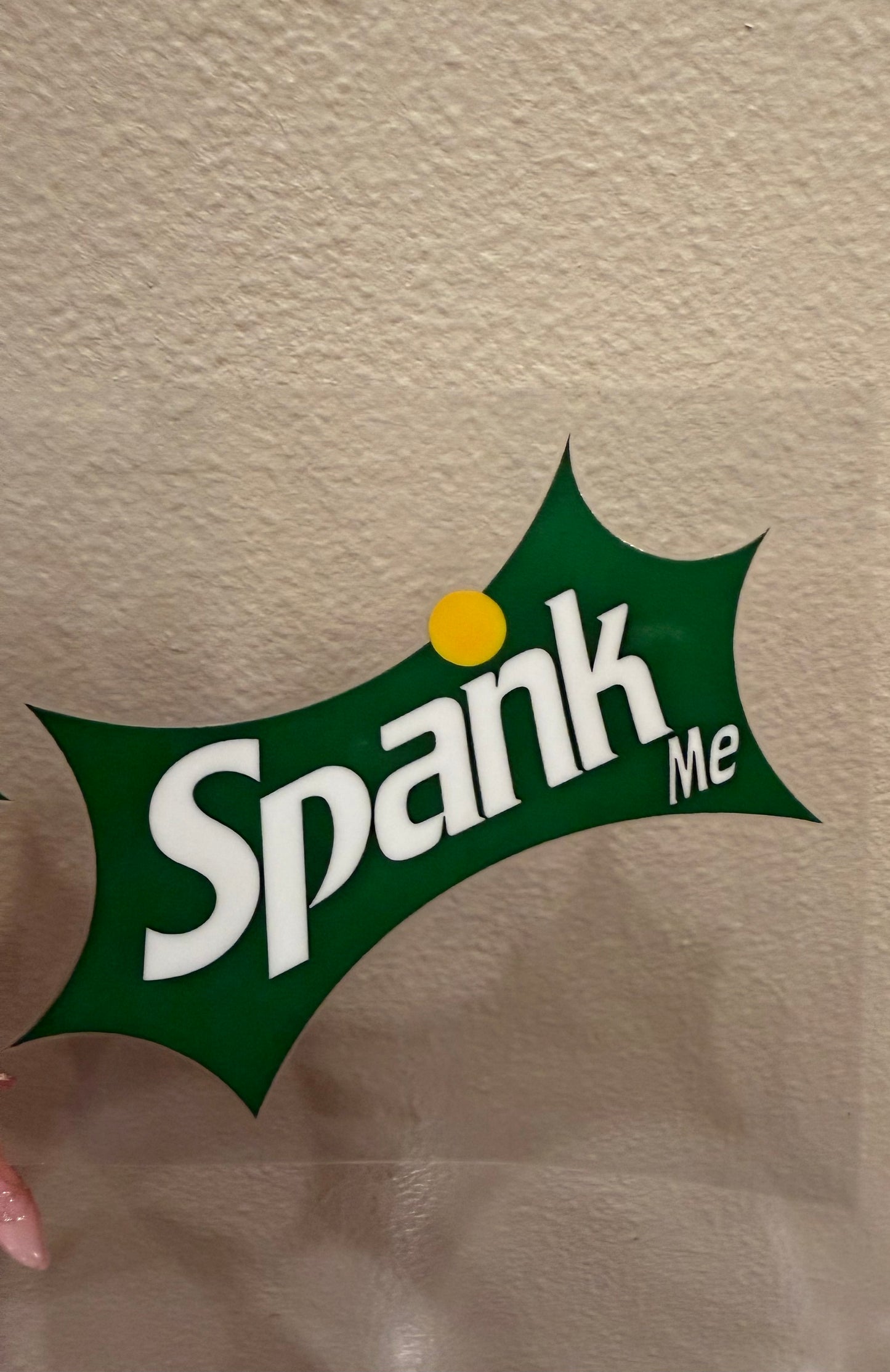 Soak me decal
