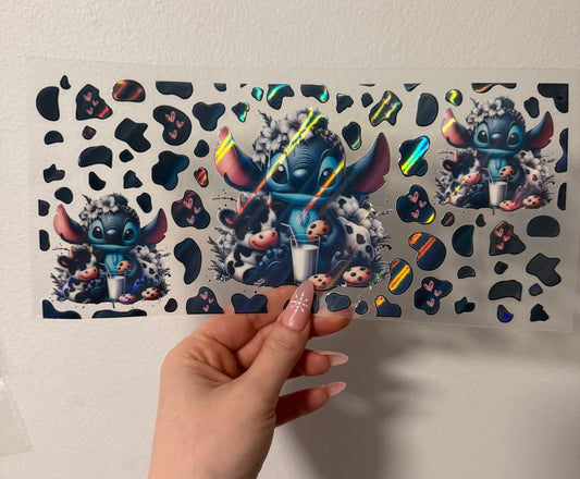 Holographic Cow stitch milk cookies