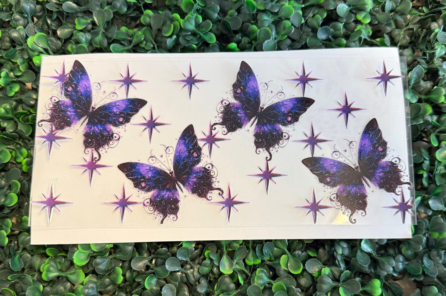 Purple butterflies