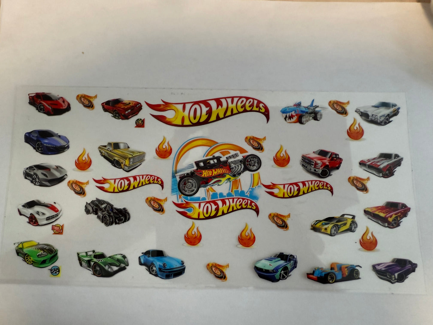 Hot wheels truck wrap
