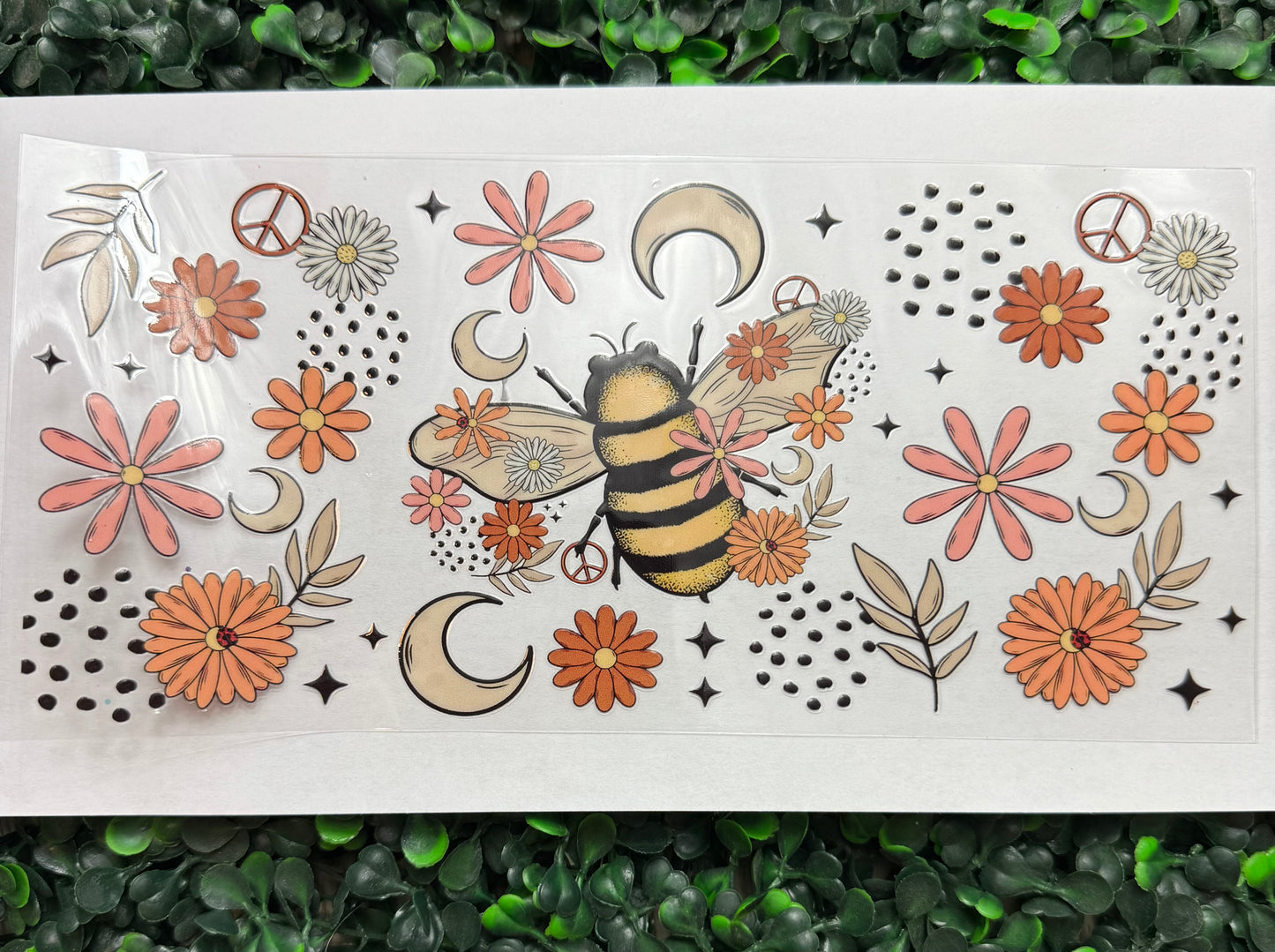 Flower bee wrap