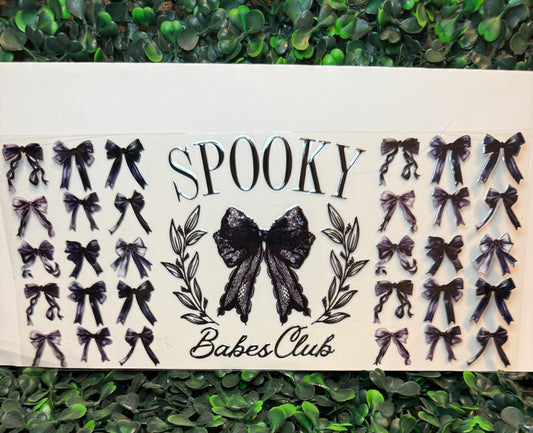 Spooky babes club wrap