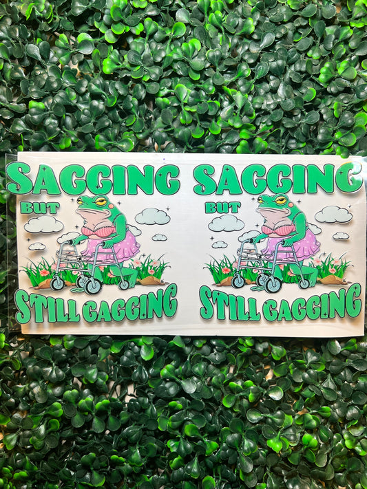 Sagging but still gagging full wrap