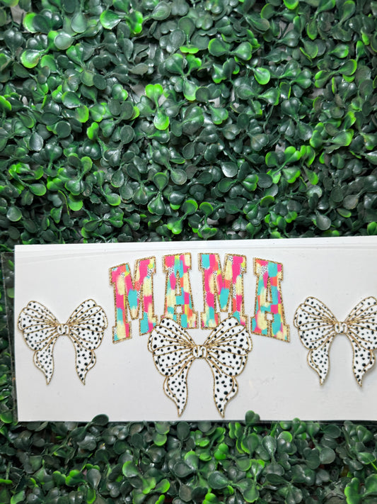 Mama bows Decal