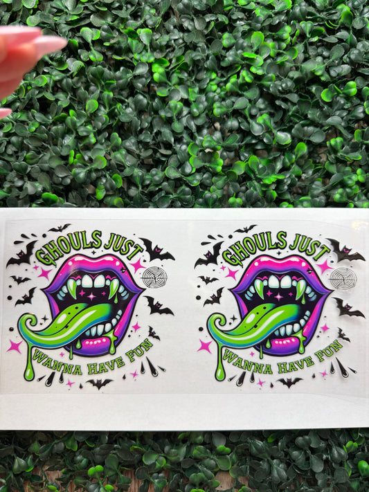 Ghouls just wanna have fun wrap