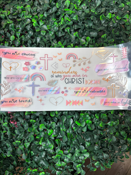 Holographic reminders of who you are in Christ