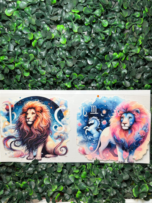 Leo horoscope Decal