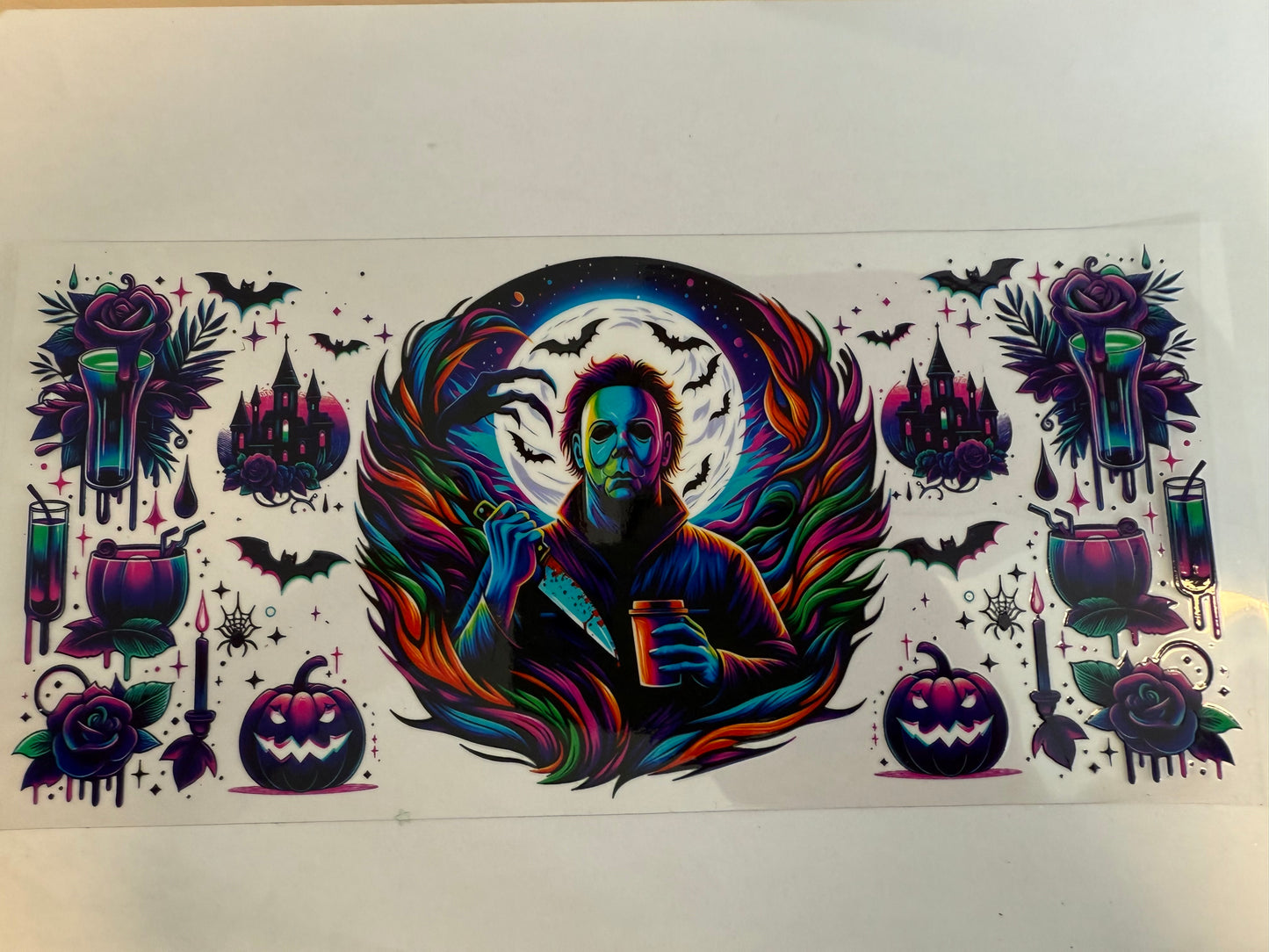 Michael with pumpkins