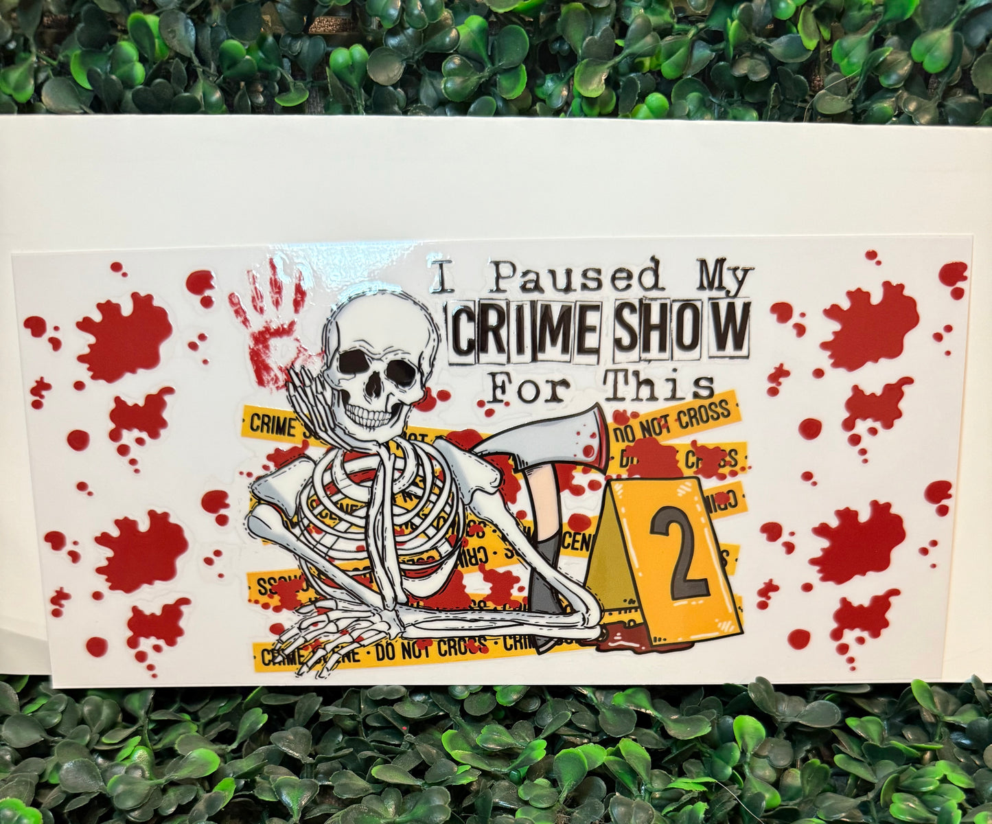 Crime show 1 Wrap