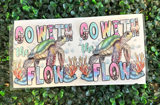 Go with the flow turtle