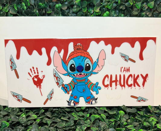 Blood Drip Chucky Stitch Wrap
