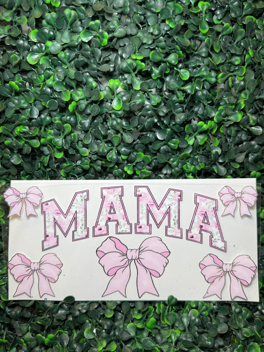Mama flowers coquette bows wrap