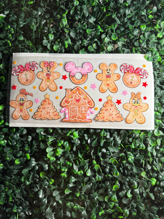 Gingerbread mick and crew Christmas