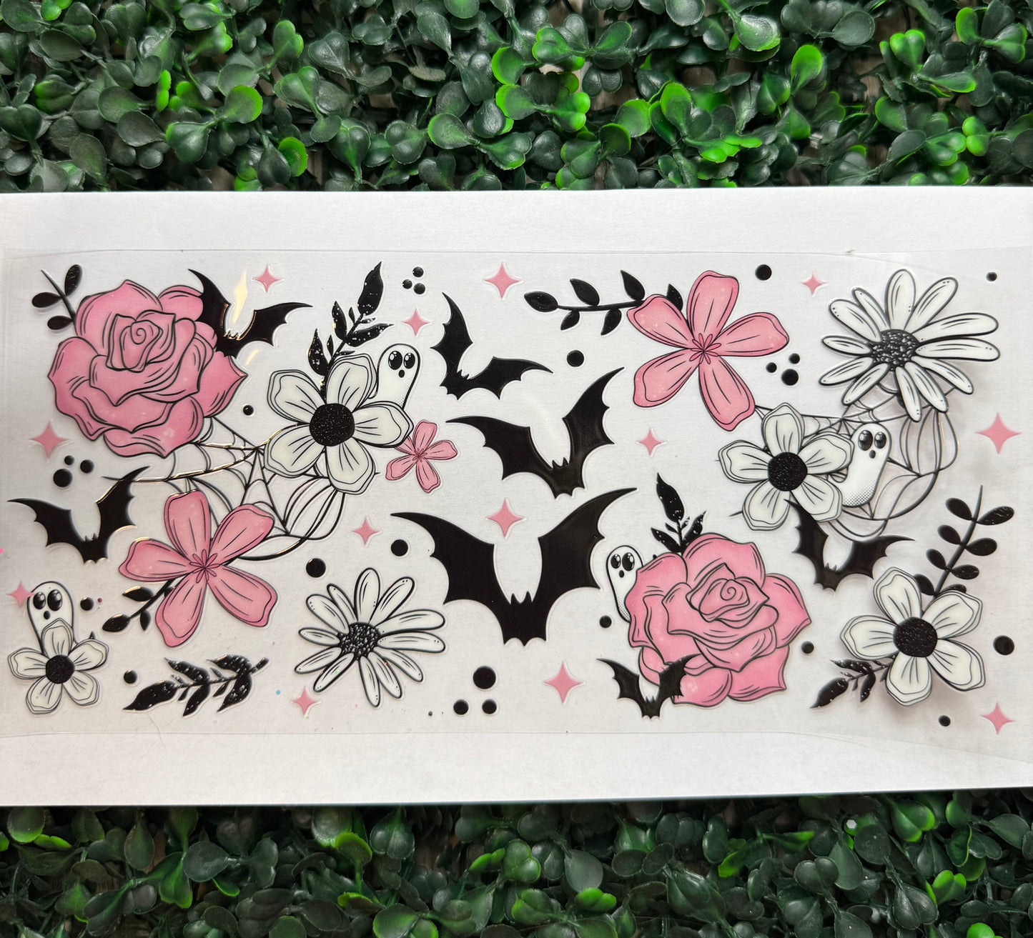 Cutesy bat flowers wrap