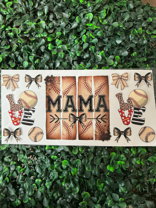 Baseball Mama wrap