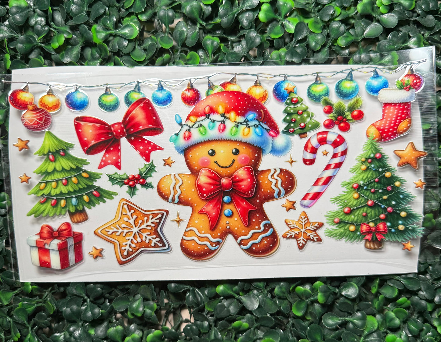 Gingerbread man bright