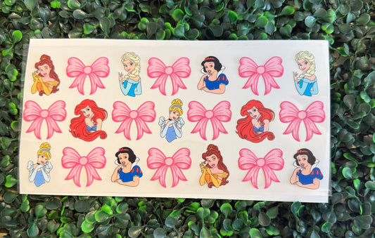 Princesses and pink bows