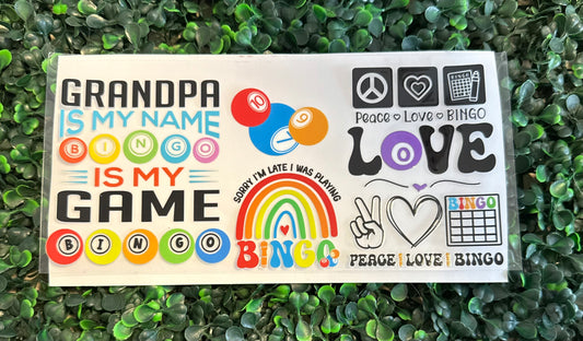 Grandpa bingo time!