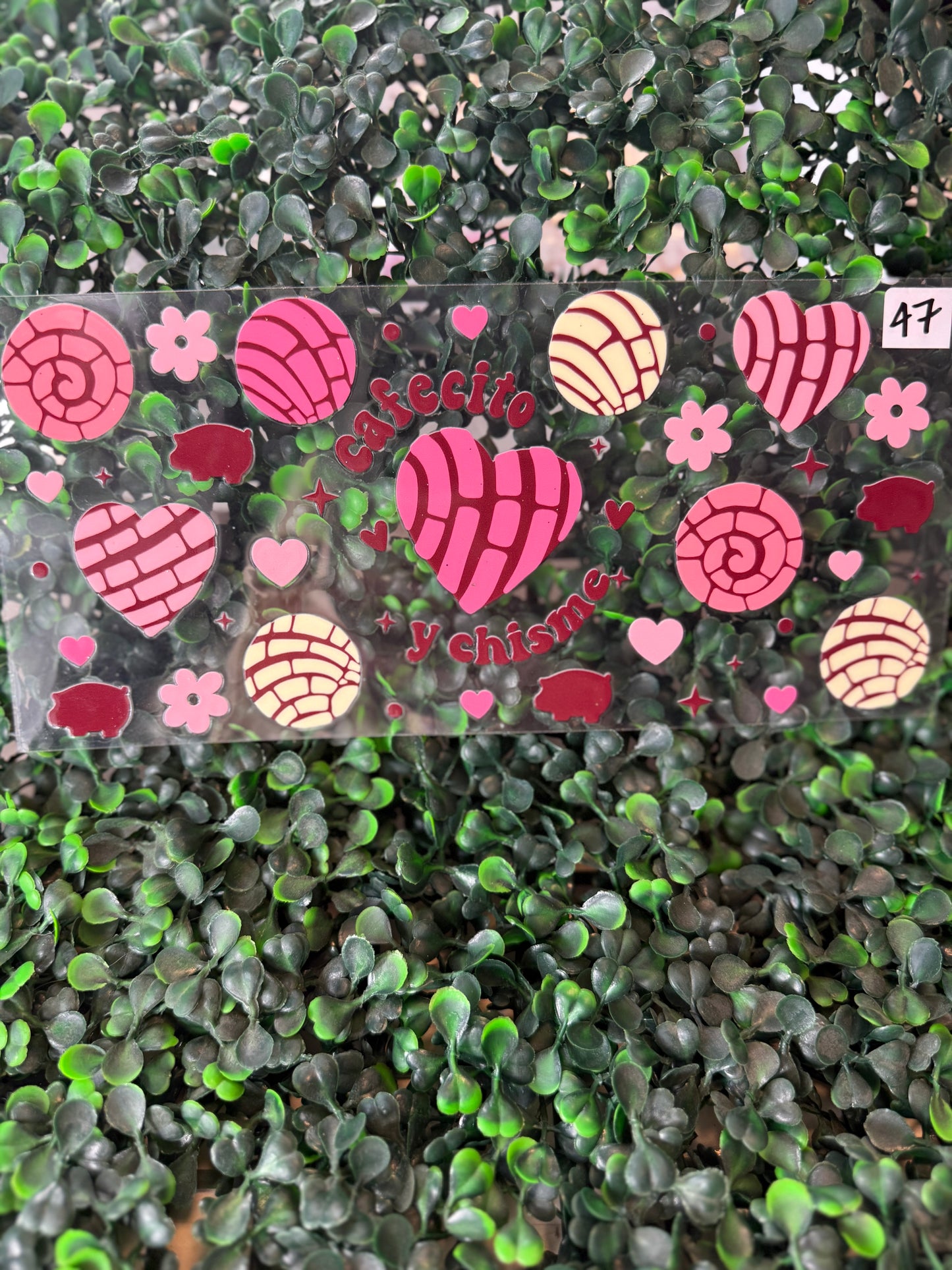 47 Cafecito and Chisma Decal