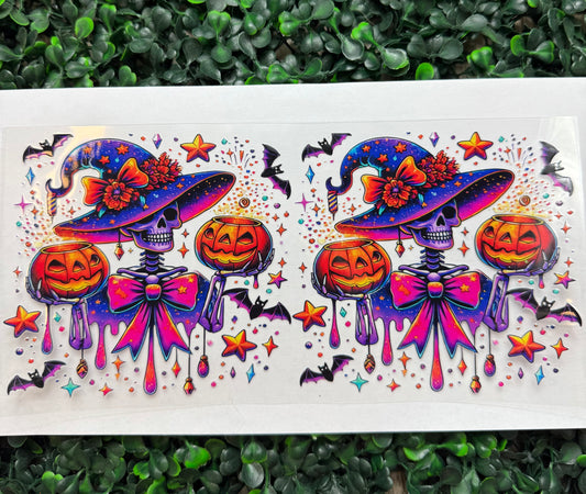 Skull Pumpkin pumpkin bats wrap