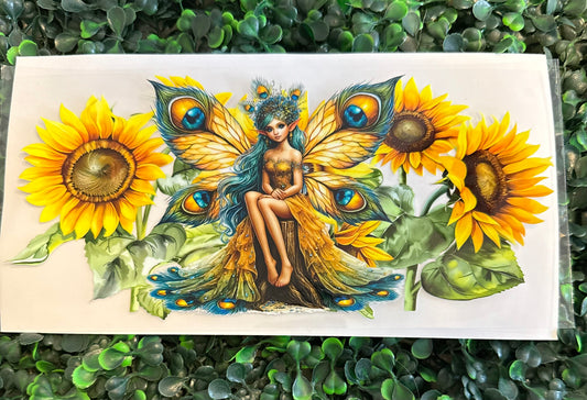 Sunflower peacock fairy