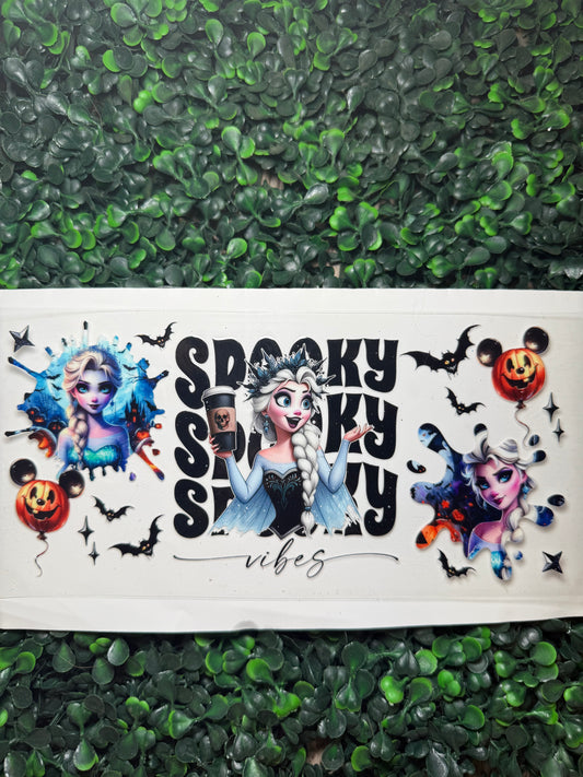 Spooky Elsa Frozen wrap