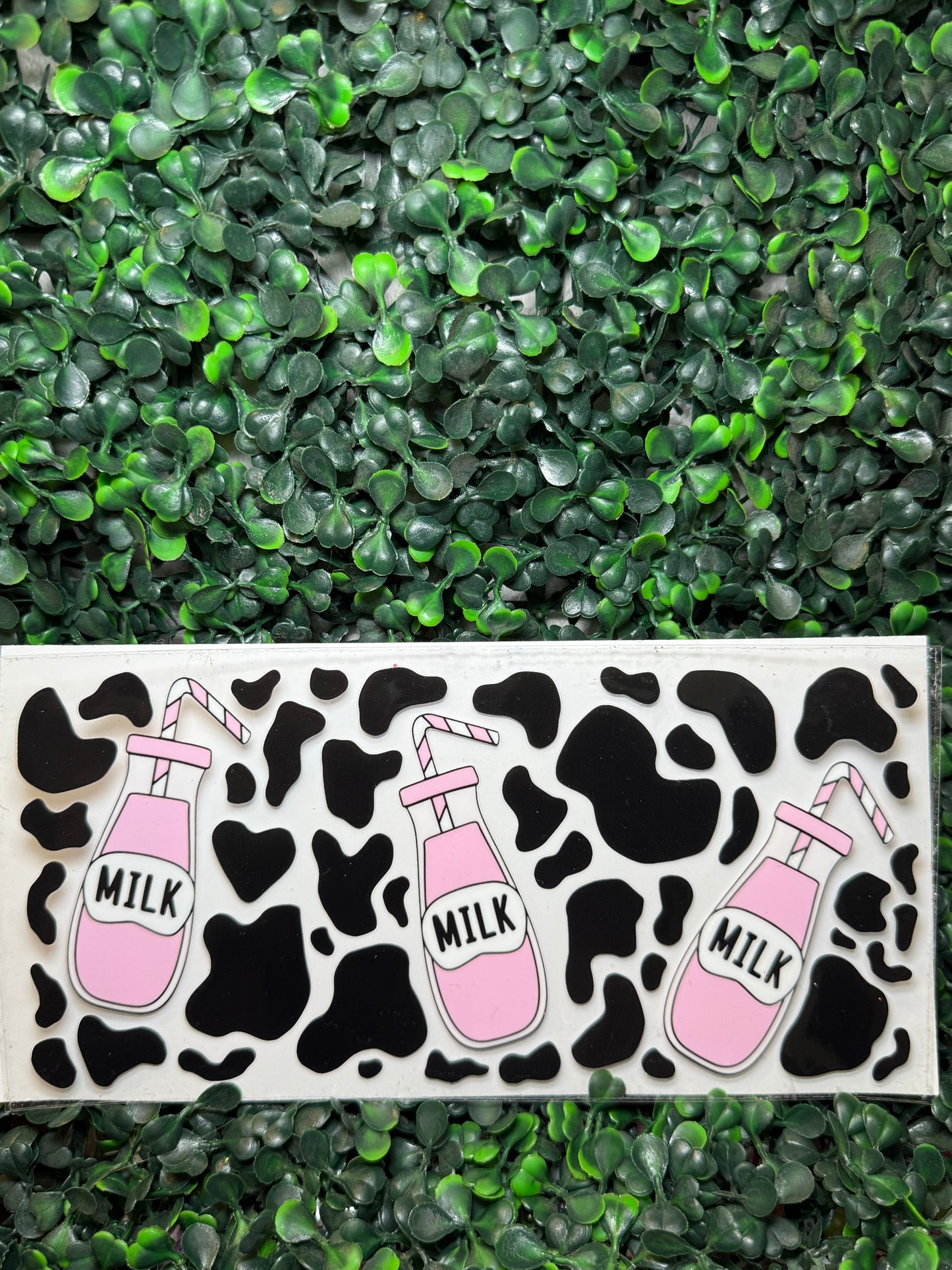 Cow print milk Wrap