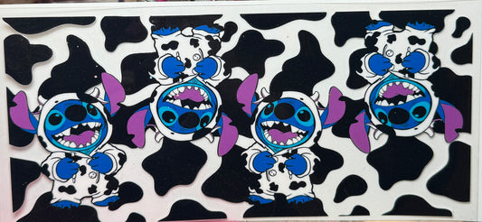 Cow Print Stitch Wrap