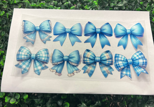 Blue bows 3