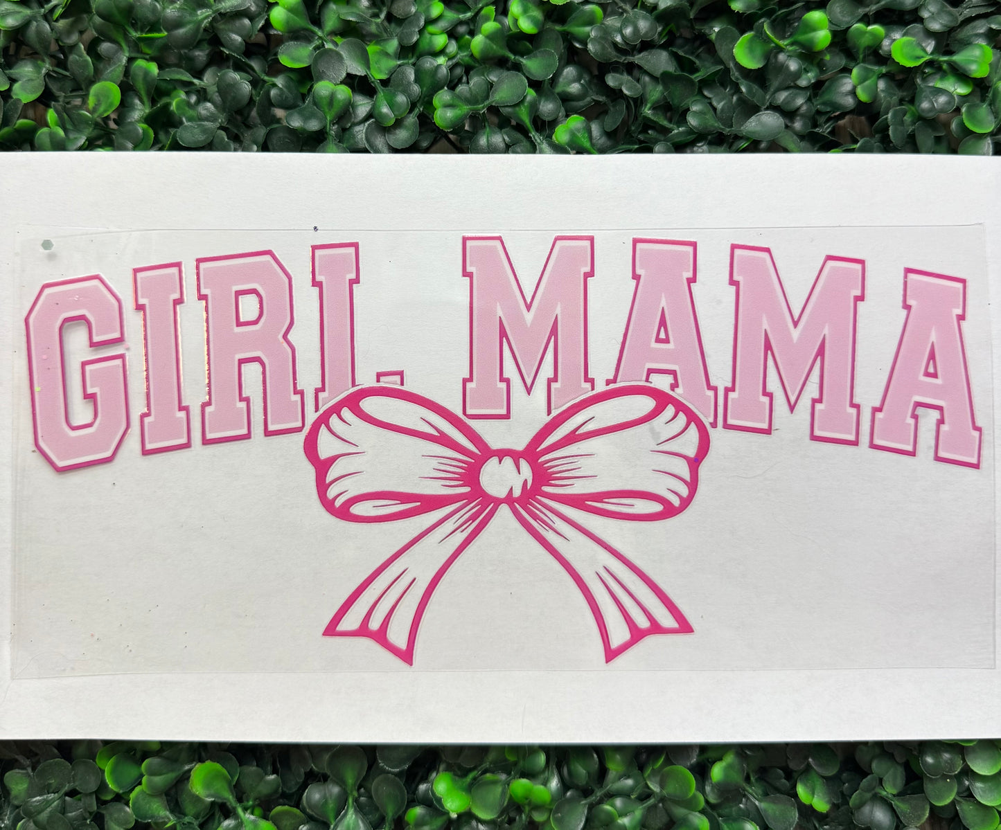 Girl mama bow wrap