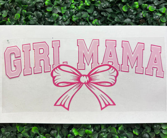 Girl mama bow wrap