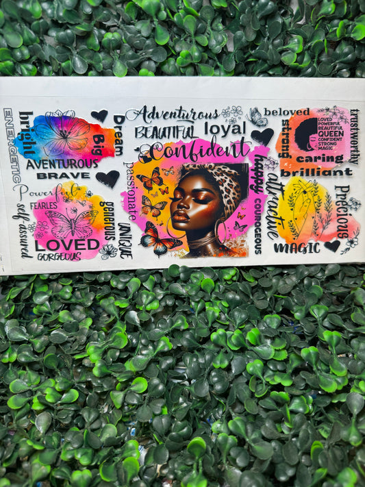 Affirmations and quotes Decal