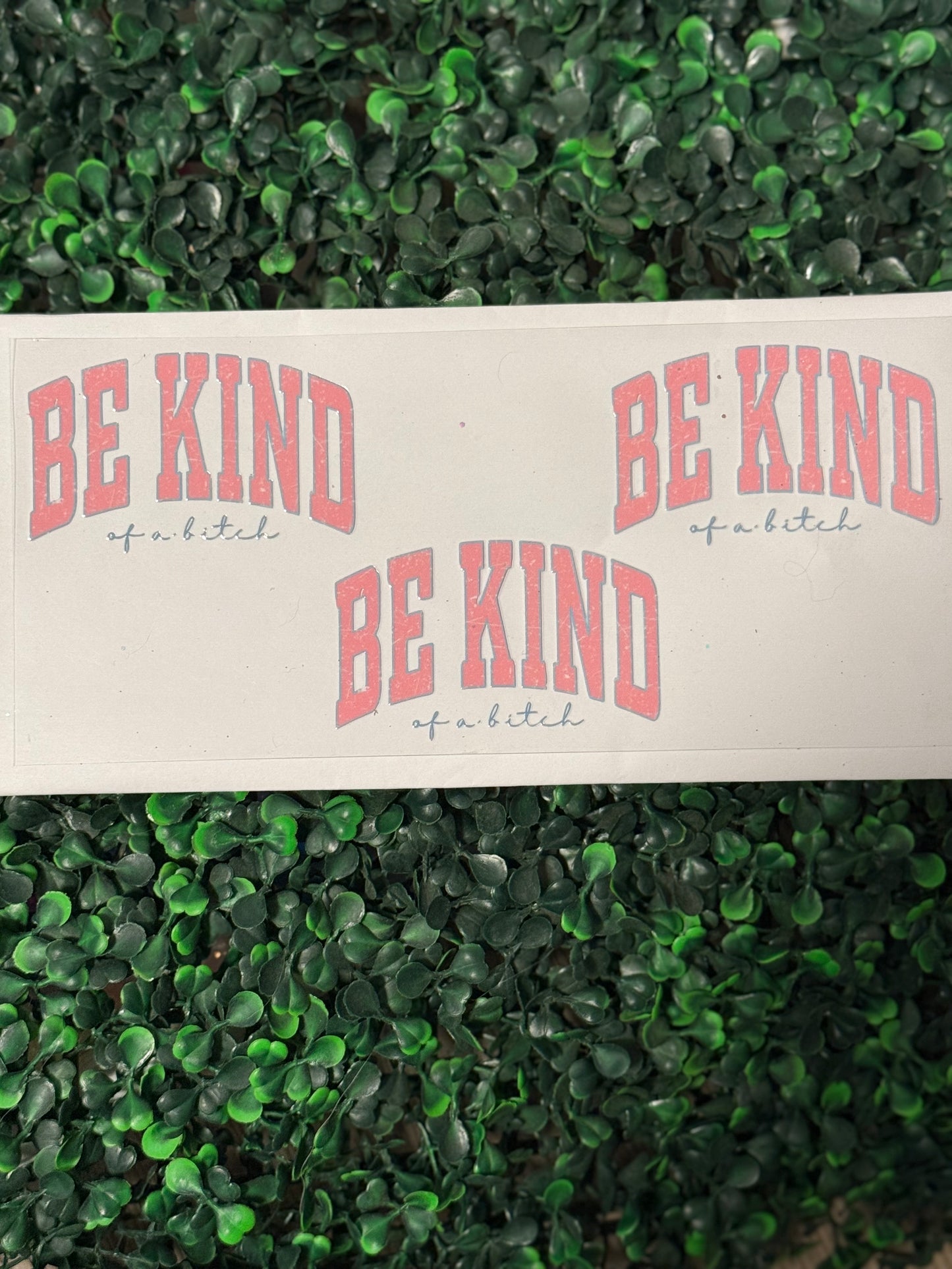 Be kind of a bitch Decal