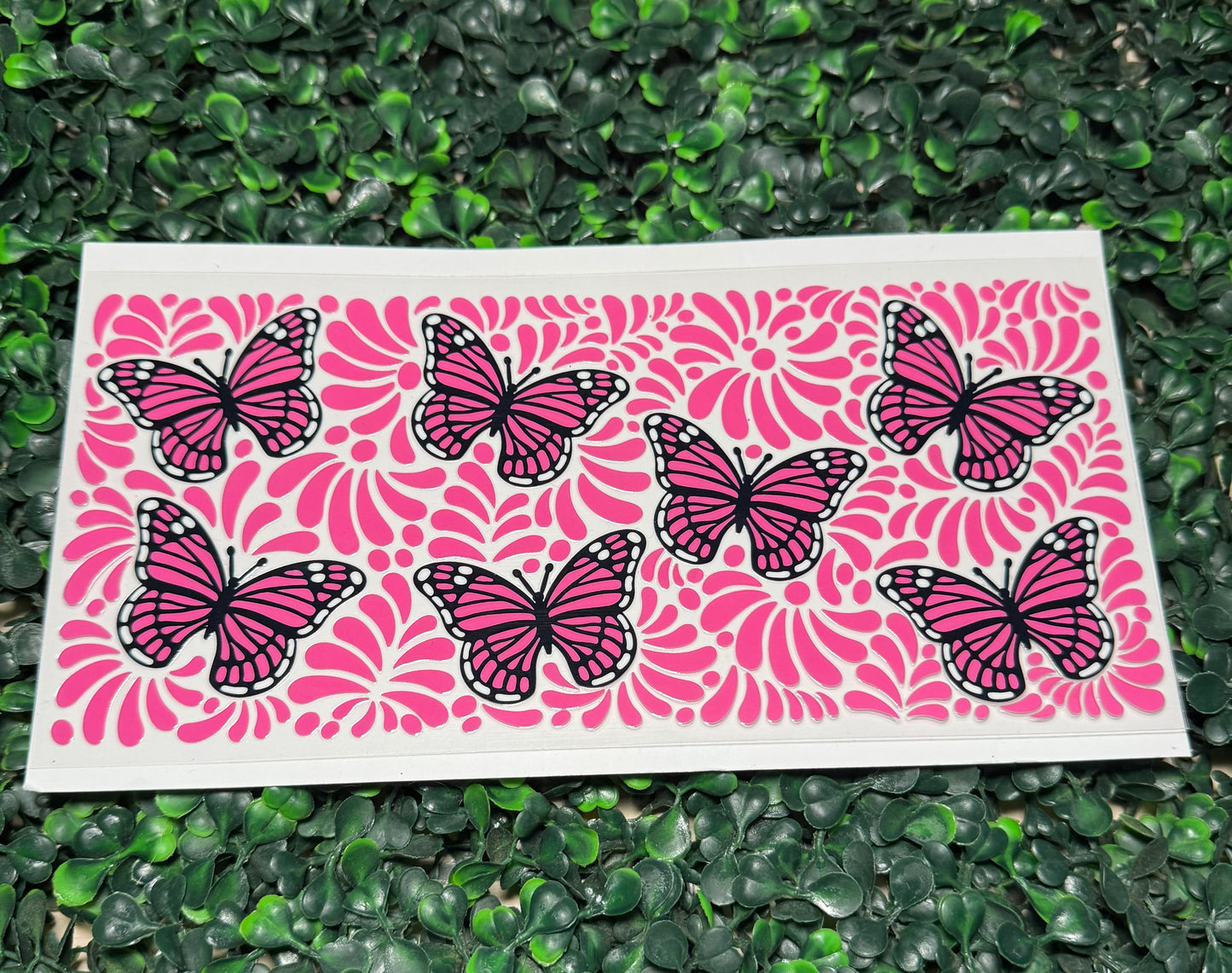 Pink butterflies